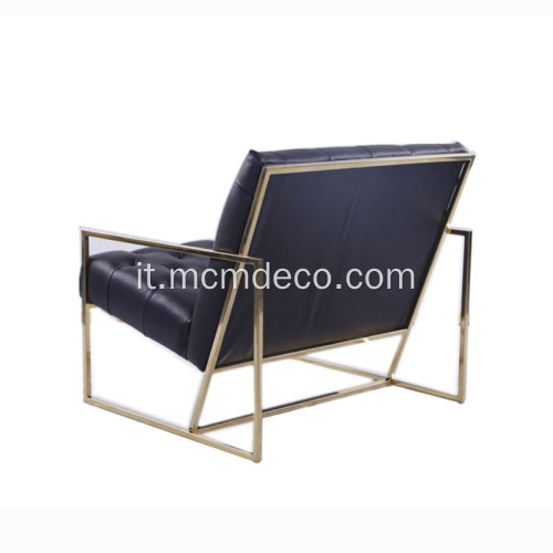 Lounge chair con gambe sottili Thorn Frame Lawson Fenning